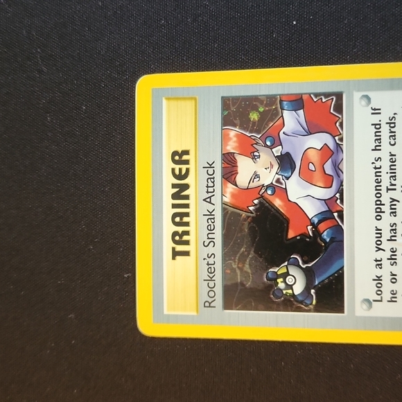 Rockets Sneak Attack 16/82 Holo Team Rocket (Damaged) - Picture 2 of 6